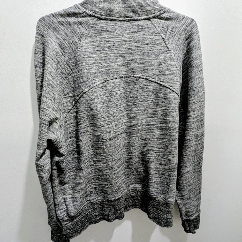 L.L. Bean Womens Gray Zip-Up Jacket Large Outdoor Cozy - Picture 4 of 11